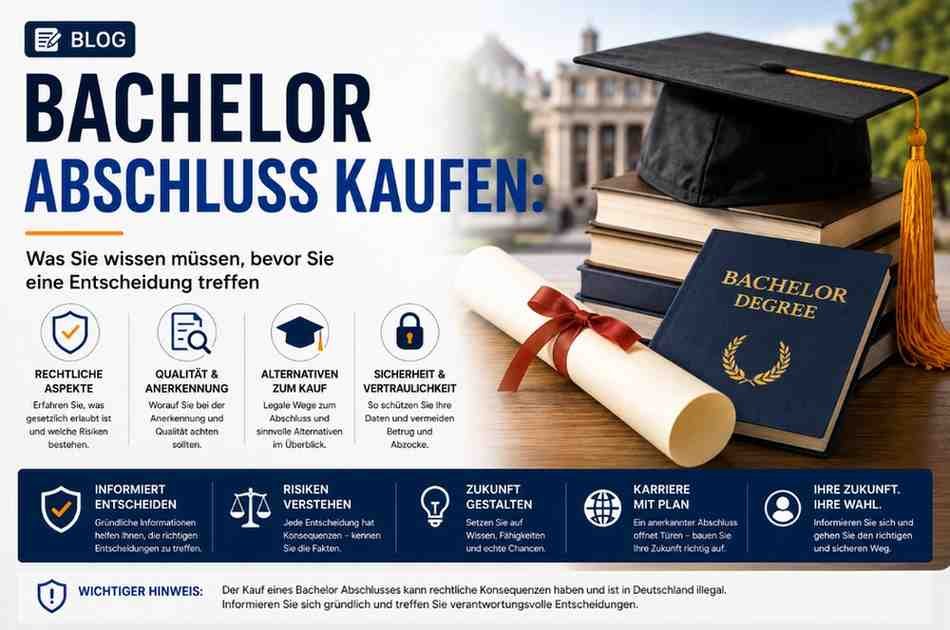 Bachelor Abschluss kaufen Bachelor Abschluss kaufen