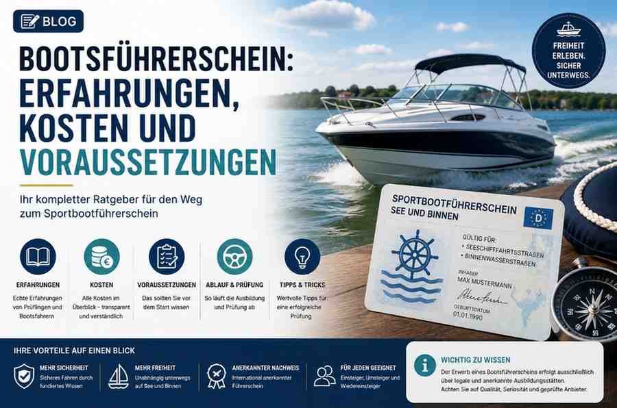 Bootsführerschein Kaufen Erfahrungen